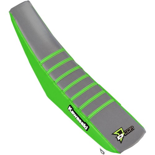 D'Cor Visuals Seat Cover (Gray / Green) 30-20-458