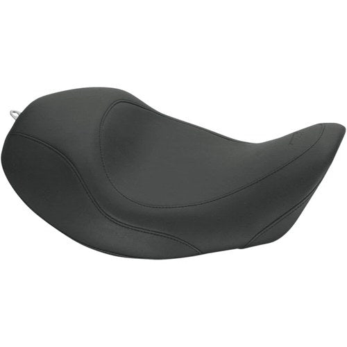 Mustang Wide Tripper Forward Solo Seat - Dyna (Black) 76707