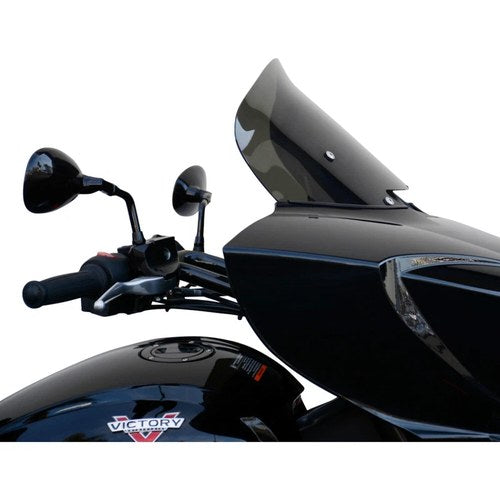 Wind Vest Windshield - 12" - Victory (Dark Smoke) 64-1240