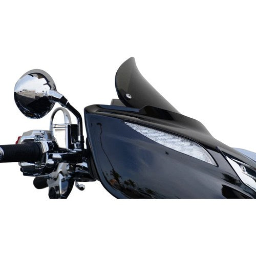Wind Vest Windshield - 10" - Indian (Dark Smoke) 66-1040