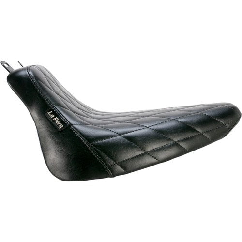 Le Pera Bare Bones Solo Seat - Diamond - Flst '08-'17 (Black) LXE-007DM
