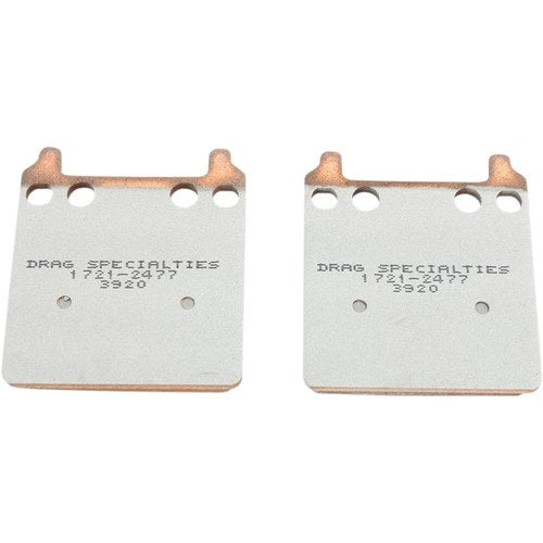 Drag Specialties Premium Sintered Metal Brake Pads / One Pair | Street | HDP916