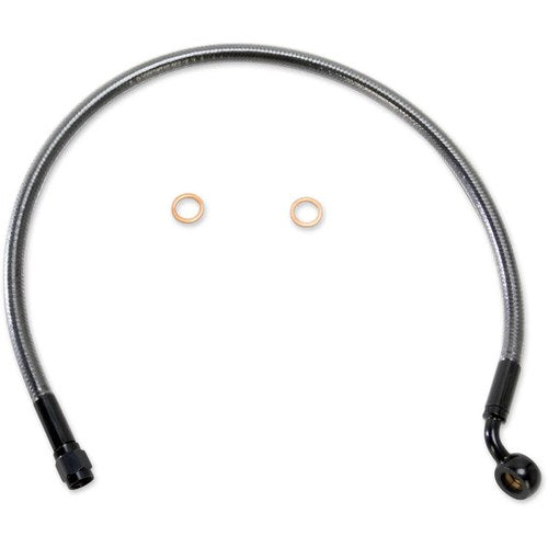 Magnum Black Pearl Upper Brake Line - ABS - 10mm/35 Degree - 20" | AS47120