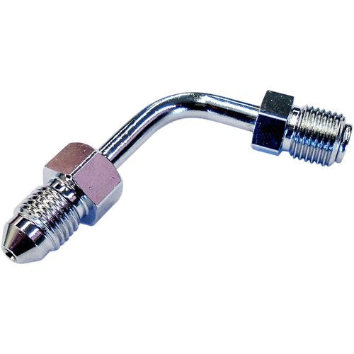 Magnum ABS Upper Brake Line Adapter - Chrome | AS37026