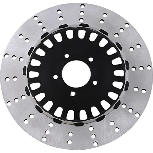 RC Components Front Brake Rotor - Right - 11.8" Illusion (Black) ZSSCOG117126BRF