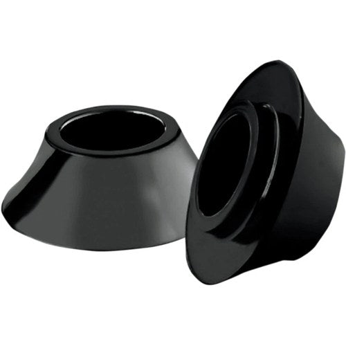 RC Components Wheel Spacers - Front - Black - 08-18 Flh | HD-SPCR-2B