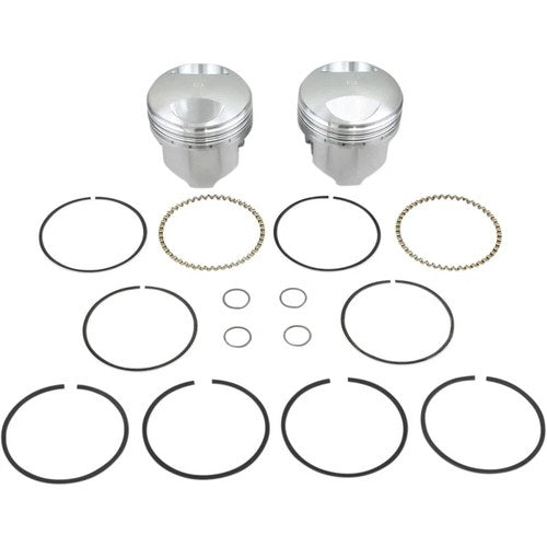 KB Performance Hypereutectic Piston Kit - +0.010" - 3.498" Bore | KB297.010