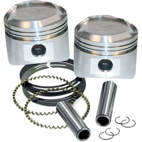 S&S Cycle Replacement Piston with Rings - +0.010" - 3.500" Bore | 92-2027