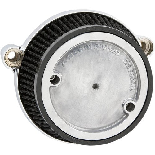 Arlen Ness Air Cleaner M8 w/Chrome Back Plate | 18-317