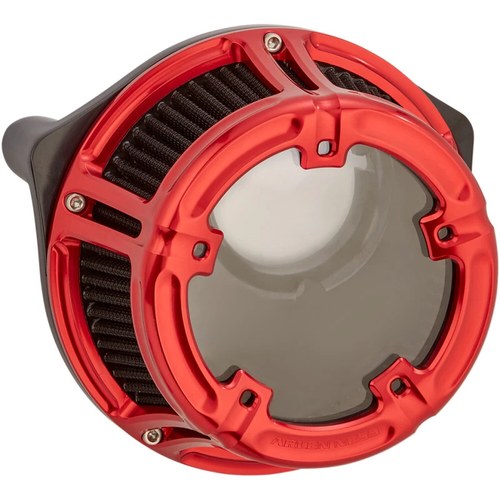Arlen Ness Air Cleaner Method Flt (Red) 18-170