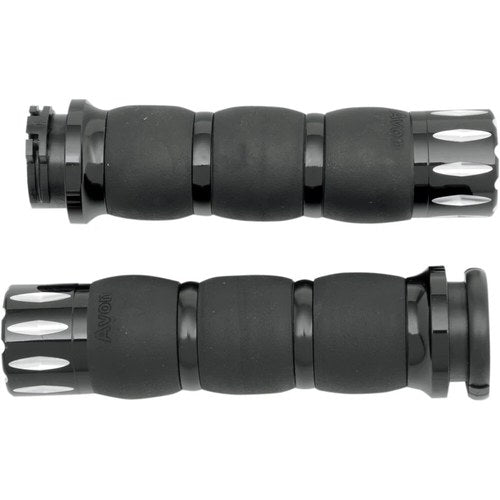 Avon Grips Black Rival Velvet Air Grips | AIR-96-ANO-RIV