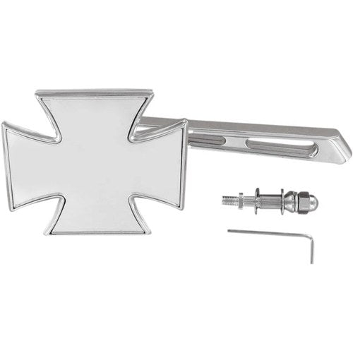 Drag Specialties Maltese Mirror - Air Stem | 60-6009-BC