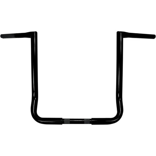 LA Choppers Black 16" Twin Peaks Bagger Handlebar | LA-7361-16B