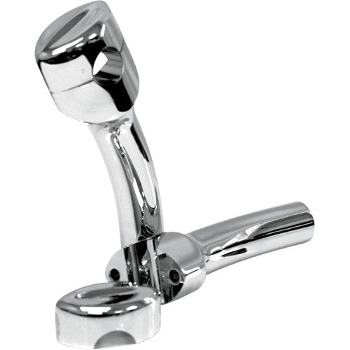 LA Choppers Chrome 5-1/2" Mohawk Pullback Risers for 1" Handlebars | LA-7401-05