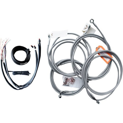 LA Choppers 18" - 20" Cable Kit for '14 - '15 FL w/ ABS | LA-8052KT2-19