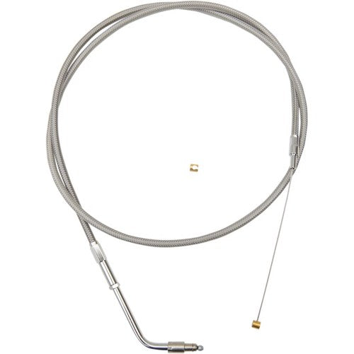 LA Choppers Stainless Steel Stock Throttle Cable | LA-8100TH00