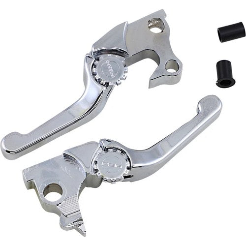 Powerstands Racing Chrome Anthem Shorty Lever Set | 12-01655-20