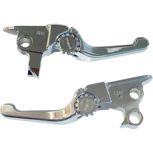 Powerstands Racing Chrome Anthem Shorty Lever Set | 12-01652-20