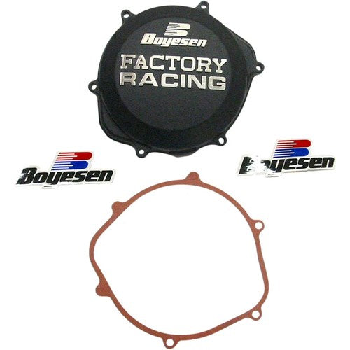 Boyesen Clutch Cover Black CR450F | CC-06B