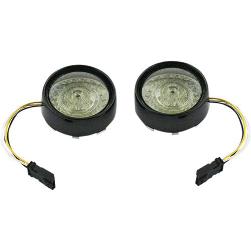 Custom Dynamics Bullet Turn Signal, Jae Cvo, Black, Smoke Lens | PB-BB-AW-JAEBS