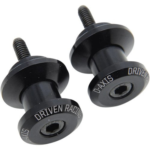 Driven Racing D-Axis Spools - Black - 6 mm | DXS-6 BK