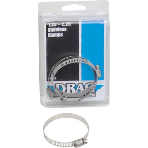 Drag Specialties Clamps - Stainless Steel - 1.25"-2.25" | 114-6228