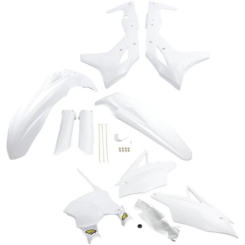 Cycra Body Kit - Powerflow - White - KXF250 | 1CYC-9319-42