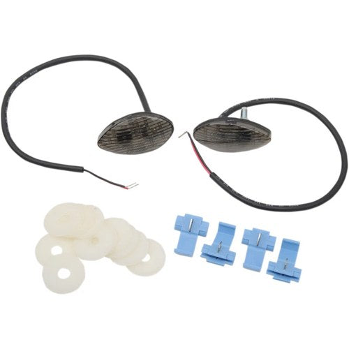 Hot Bodies Turn Signals - Grom - Smoke | 41401-0101