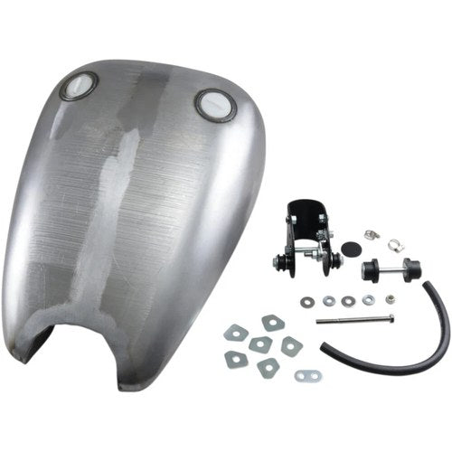 Drag Specialties Extended Gas Tank, Smooth-Top, Twin-Cap Style, XL | 11583-BX46