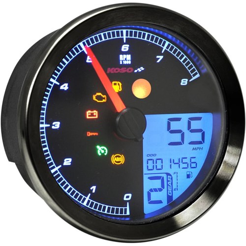 Koso North America Tsch Multi Metr HD-04 BK | BA051231