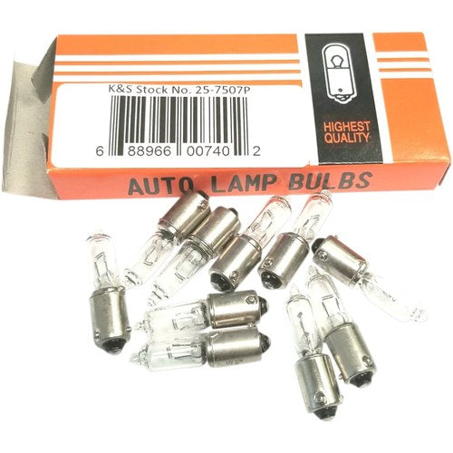 K&S Technologies 10 Pack Replacement Bulbs | 25-7507P