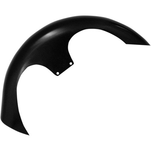 Klock Werks Shank Front Fender Kit - For Raked Frames - Black | KW