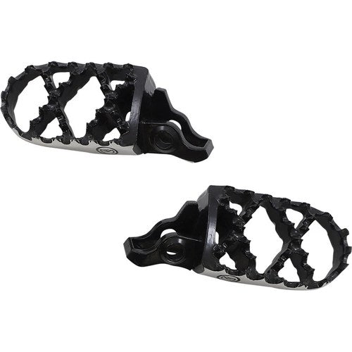 Moose Racing Hybrid Footpeg - Chrome - 1/2" | STCR-5B