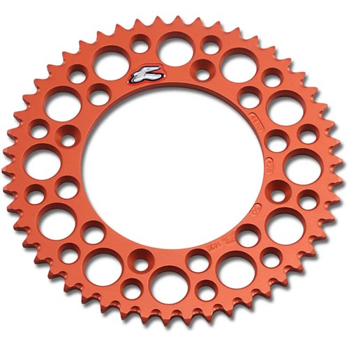 Renthal Rear Sprocket - 50-Tooth - Orange | 441U-428-50GPOR