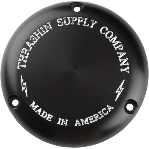 Thrashin Supply Co Derby Cover - Black - Classic | TSC-3000-4