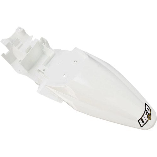 UFO MX Rear Fender - White - '10-'20 KLX110 | KA04715-047