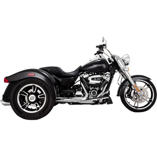 Vance & Hines Twin Slash Mufflers - Flrt | 16796