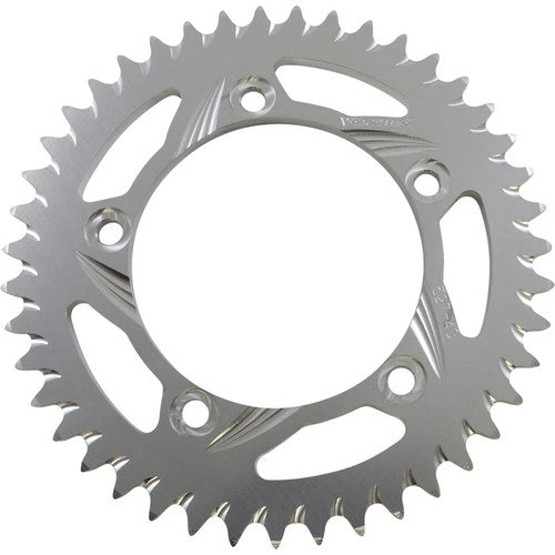 Vortex Aluminum Sprocket - Silver - Rear - 43-Tooth for Suzuki | 527-43