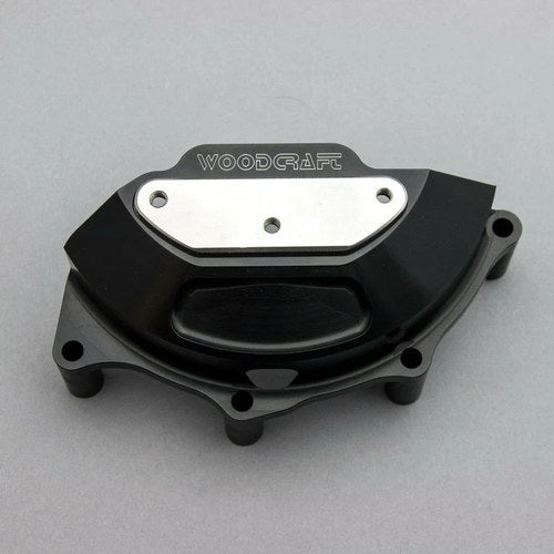Ducati 2020-22 Streetfighter V4 S Woodcraft Lhs Stator Cover Protector Steel Pad