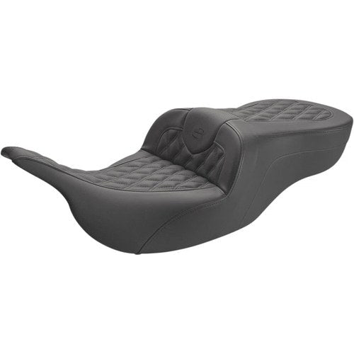 Saddlemen Roadsofa Seat - Lattice Stitch (Black) 897-07-182