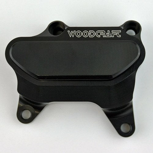 KTM 2020-2024 890 Duke Woodcraft Rhs Water Pump Cover Protector - Black Plate