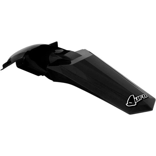UFO Restyled Rear Fender - Black - YZ80/85 | YA03857K-001