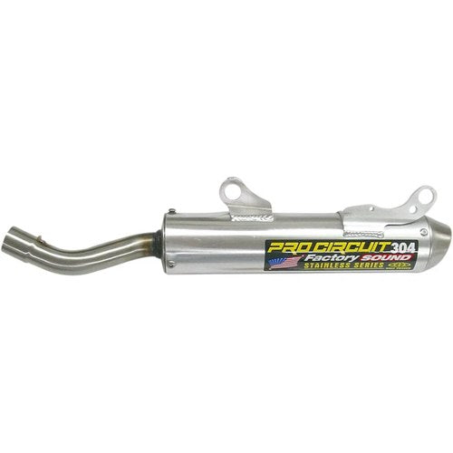 Pro Circuit 304 Factory Sound Silencer (Aluminum; Brushed) SH04250-SE