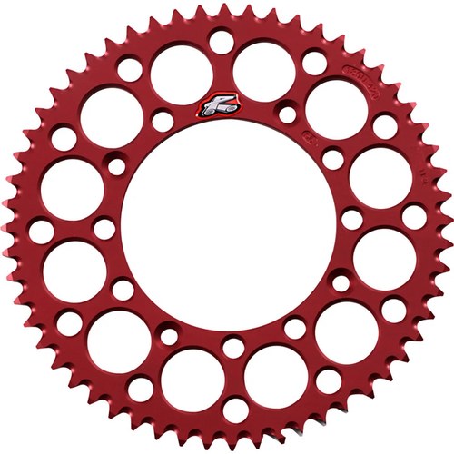Renthal Sprocket - Honda - Red - 56-Tooth | 189U-420-56GRRD