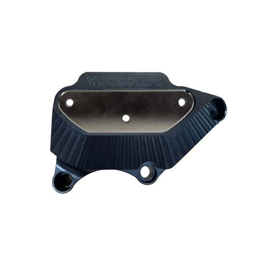 Honda 2003-2006 Cbr 600RR Woodcraft Clutch Cover Engine Protector - Steel Plate