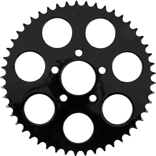 Harddrive Gloss Black Rear Sprocket 49T Big Twin 00-13 | 201643