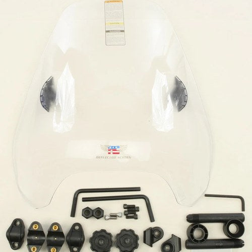 National Cycle Deflector Screen for 1in. Handlebars, 14in. - Clear | N25042