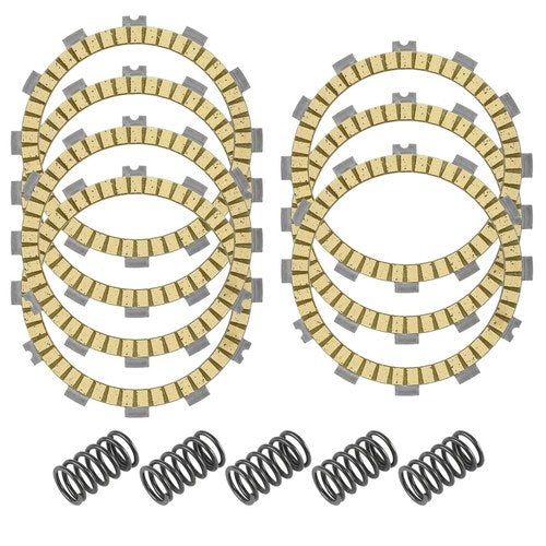 5x Clutch Spring w/ Friction Plates for Kawasaki KLR250 1978-2005 / KZ250 1983