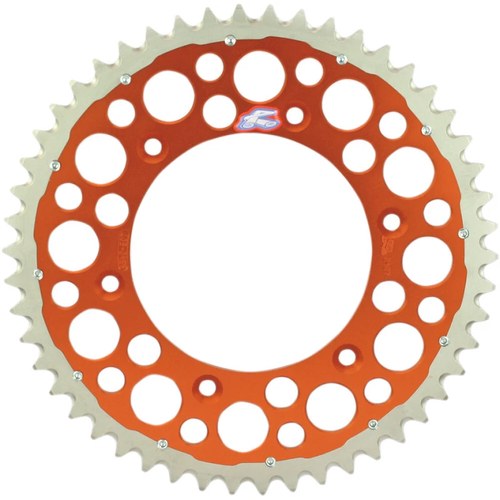 Renthal Twinring Rear Sprocket - 48-Tooth - Orange | 2240-520-48GPOR