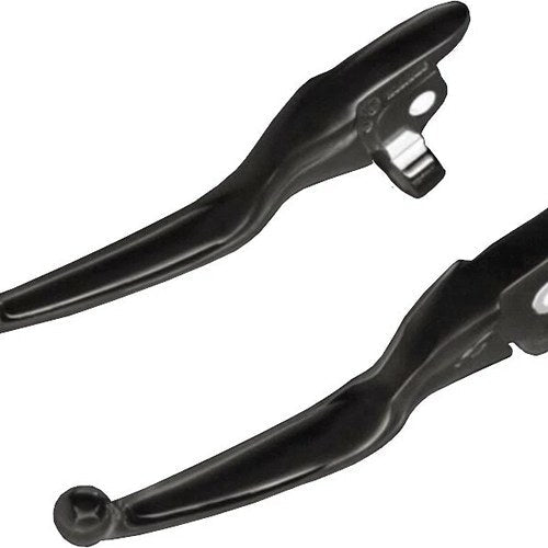 Harddrive Matte Black Lever Set Smooth | 053805
